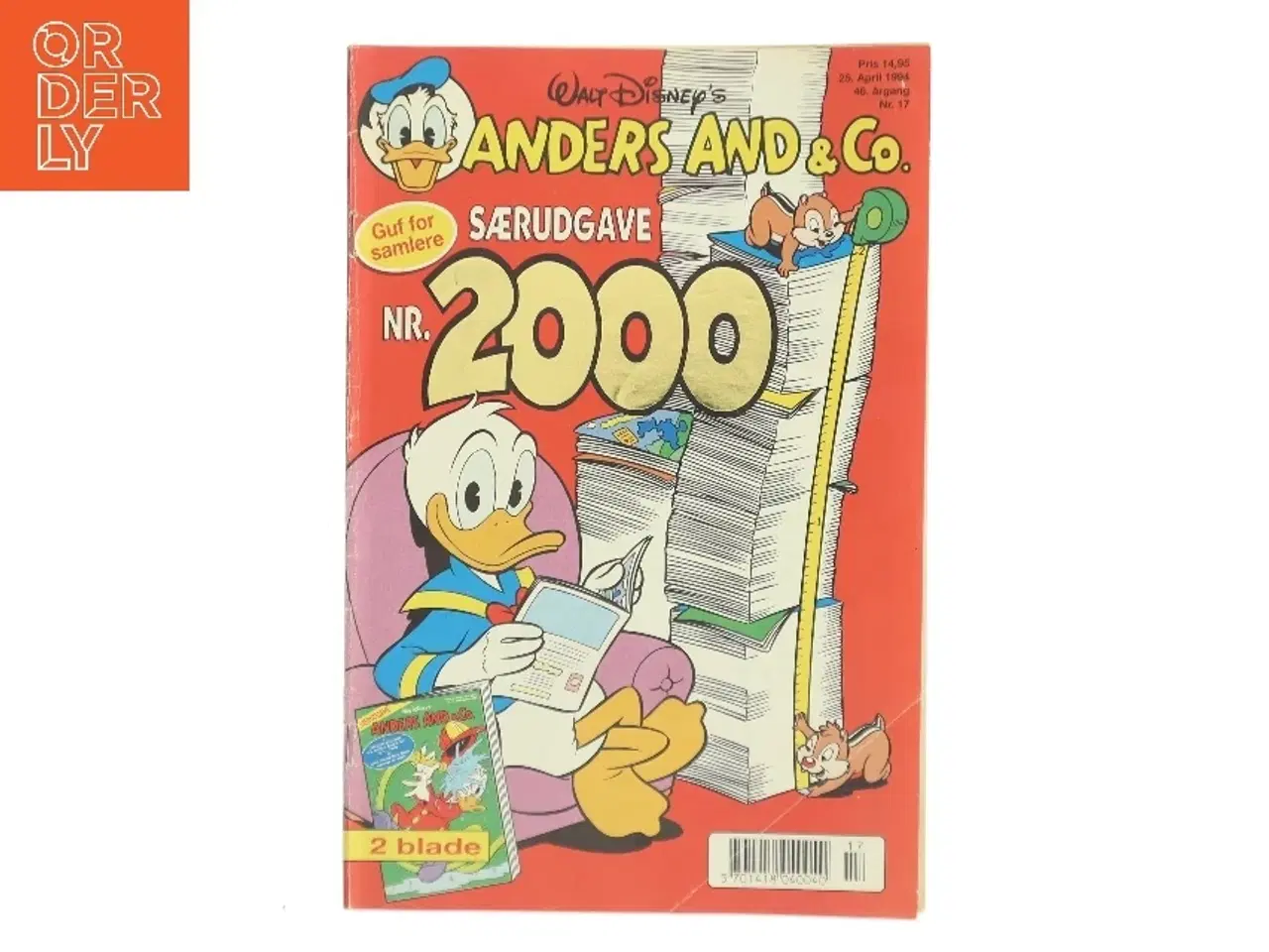 Billede 1 - Anders And & Co. Særudgave Nr. 2000 af Disney (Bog)