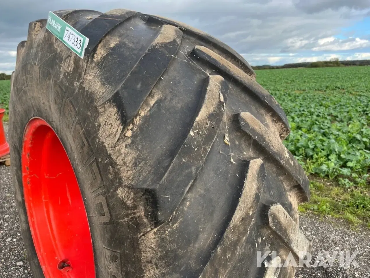 Billede 8 - Traktordæk Michelin Axiobib