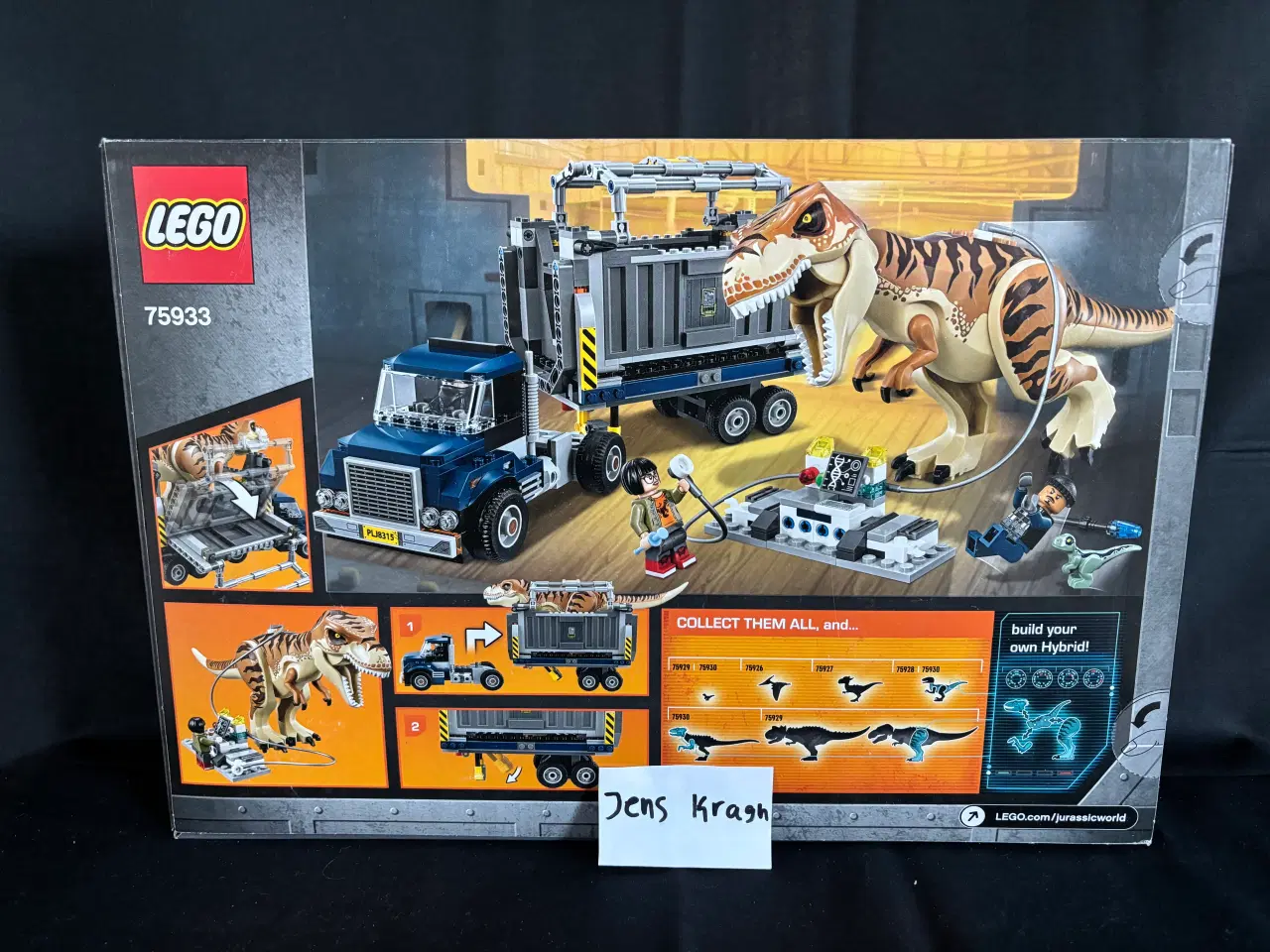 Billede 2 - Lego Jurassic World T-Rex Transport 75933 Uåbnet  