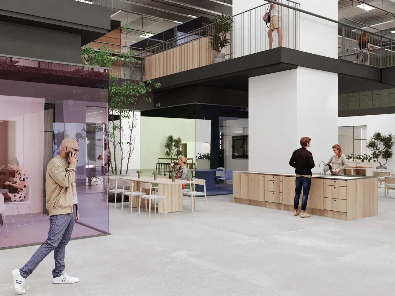 Billede 2 - Bliv en del af vores nye moderne kontorfællesskab