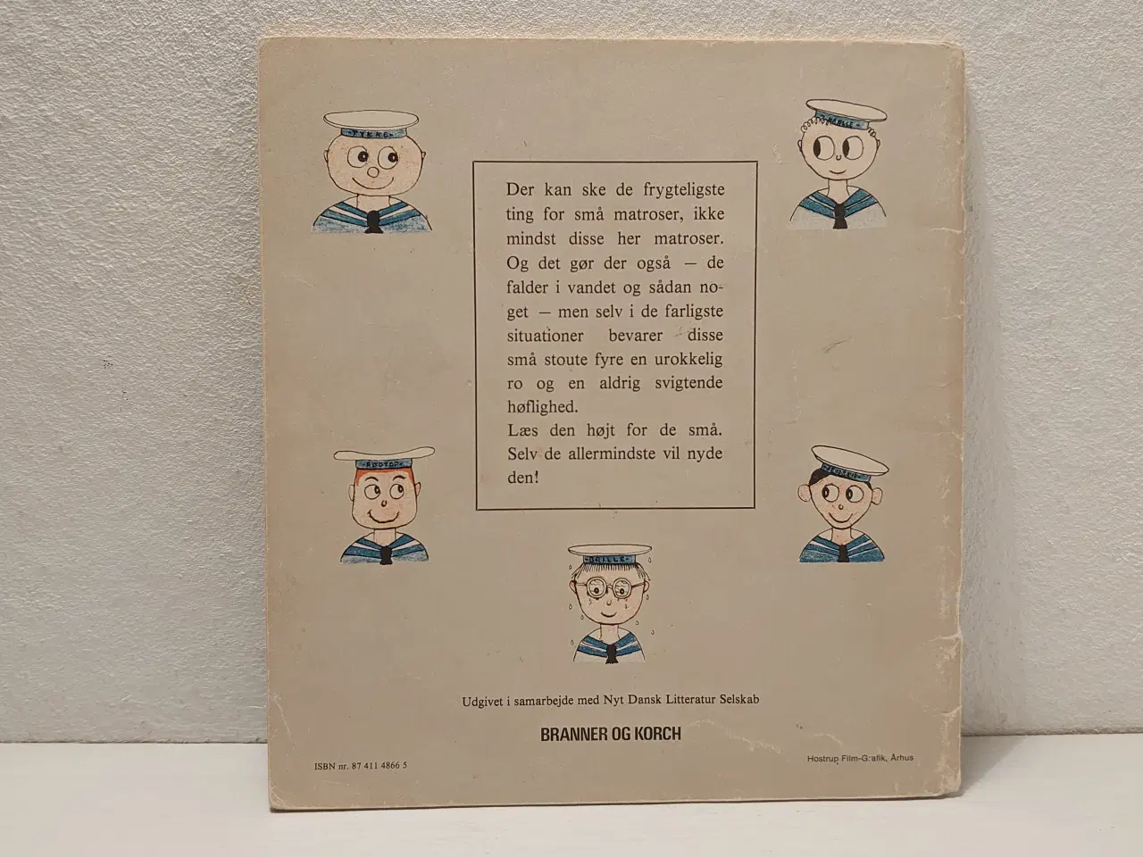Billede 2 - Sten Hegeler:Fem små matroser.ill.B.Janus Nielsen.