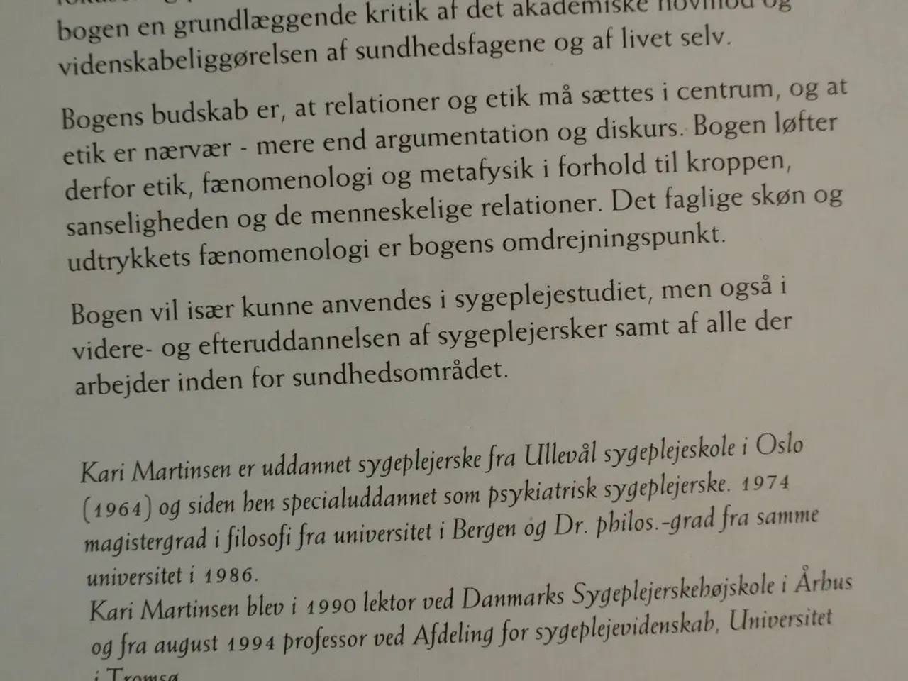 Billede 4 - fra marx til løgstrup - om etik og sanselighed i s