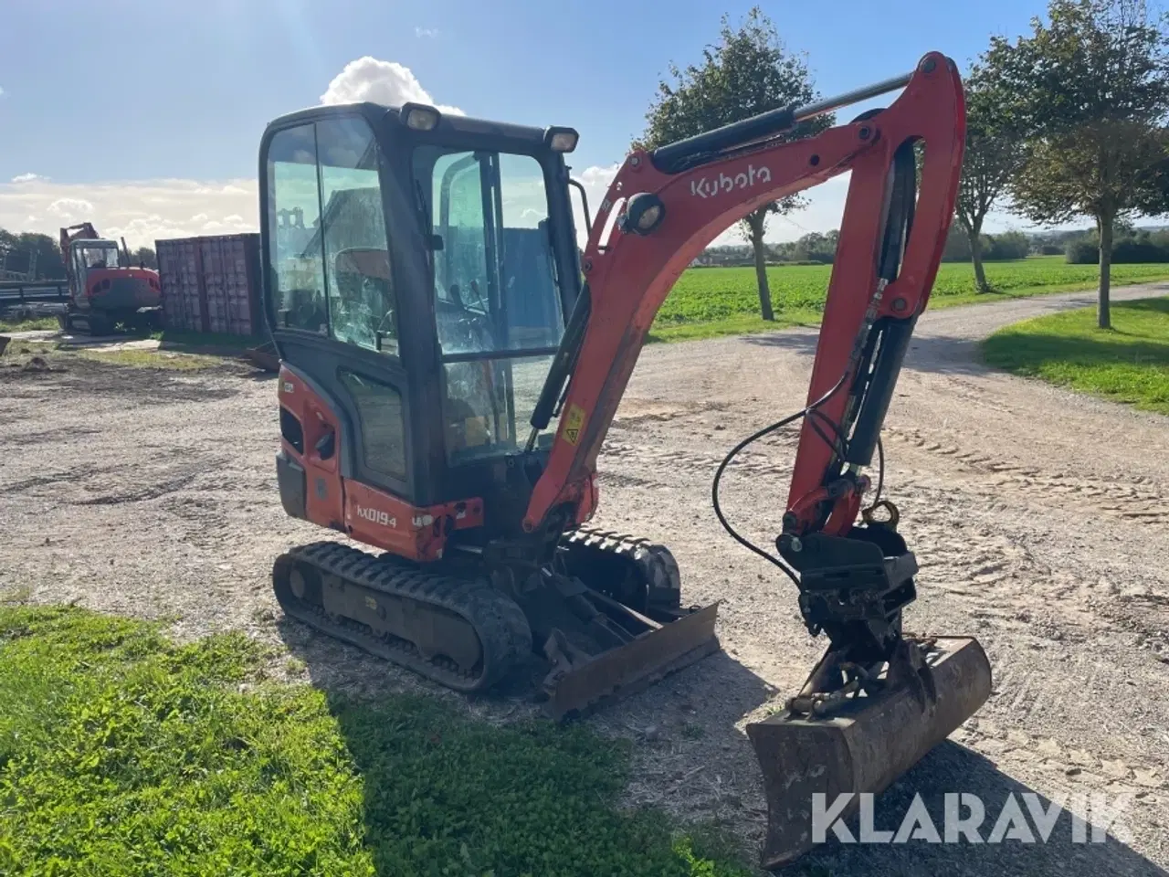 Billede 3 - Gravemaskine Kubota KX019-4 med Tiltfunktion