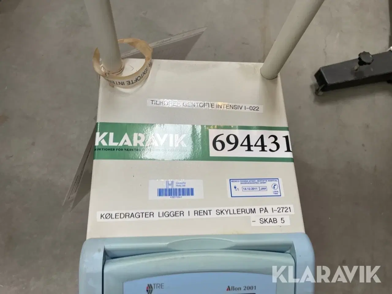 Billede 6 - hypotermi/hypertermi-varmestyringssystem MTRE Advanced Technologies Ltd Allon 2001