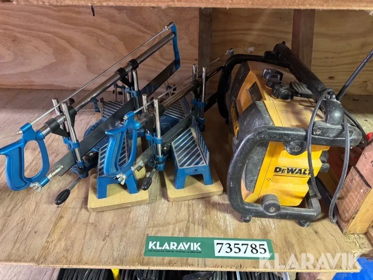Billede 7 - Geringssave, Geringsklipper og Radio Dewalt, GS, Orteguil