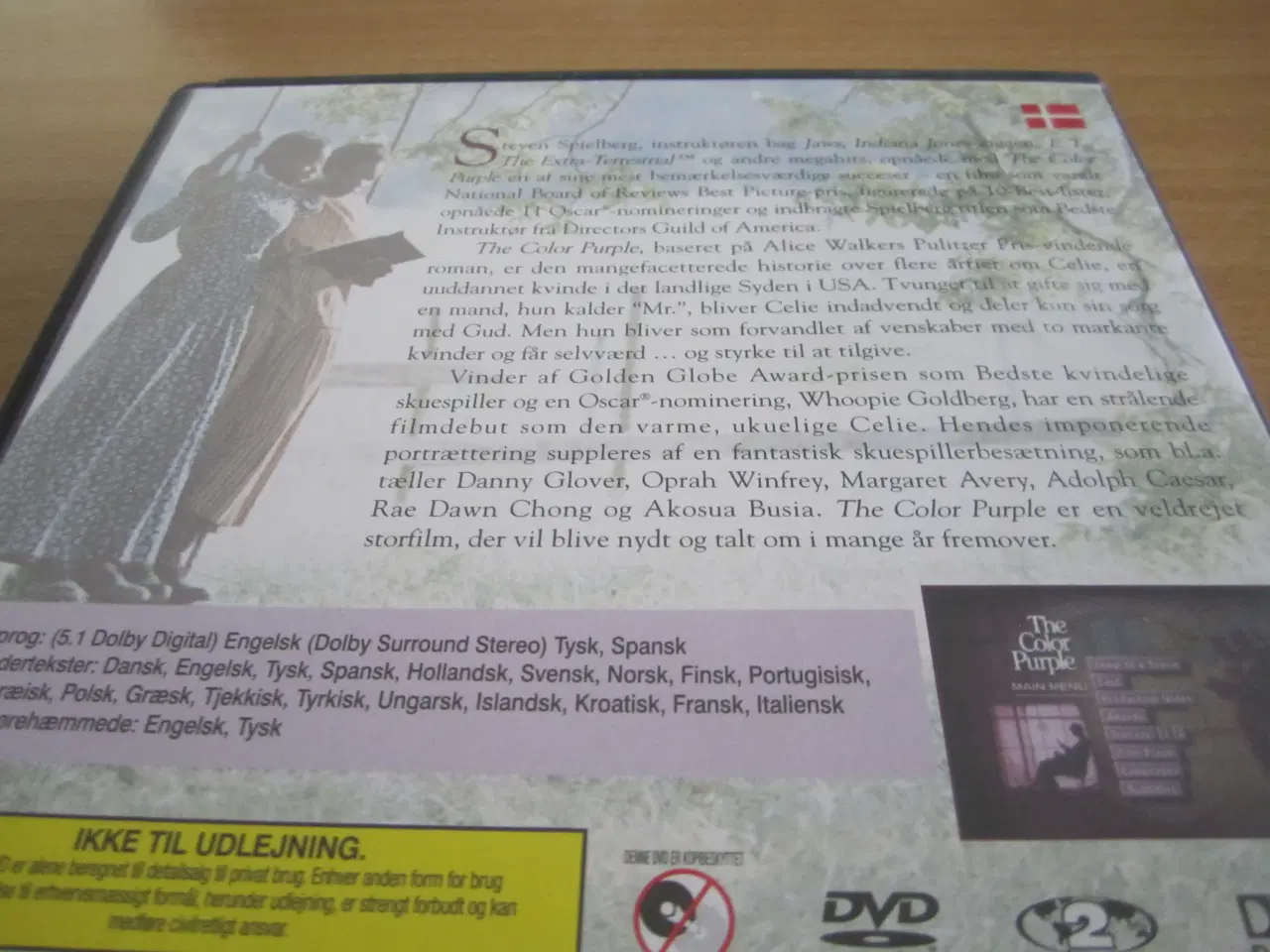 Billede 2 - The Color Purple. FARVEN LILLA.