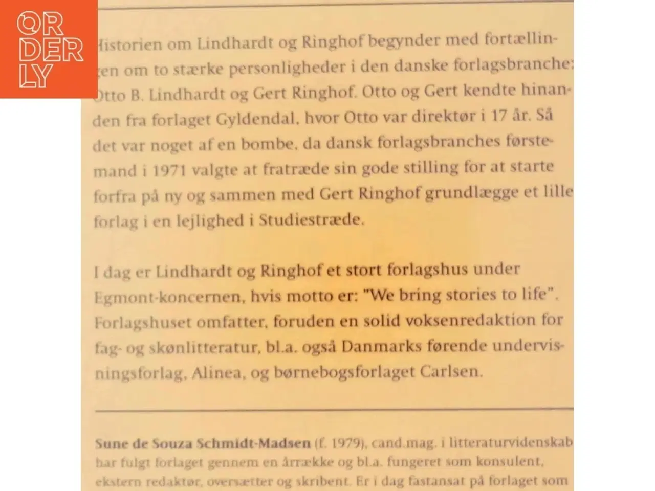 Billede 3 - Lindhardt og Ringhof af Sune de Souza Schmidt-Madsen (Bog)