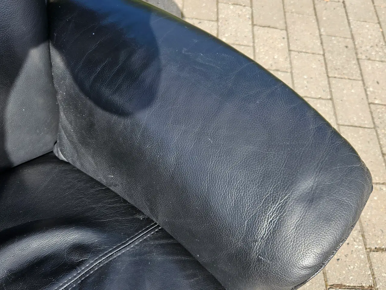 Billede 5 - Hjort Knudsen lænestol med skammel