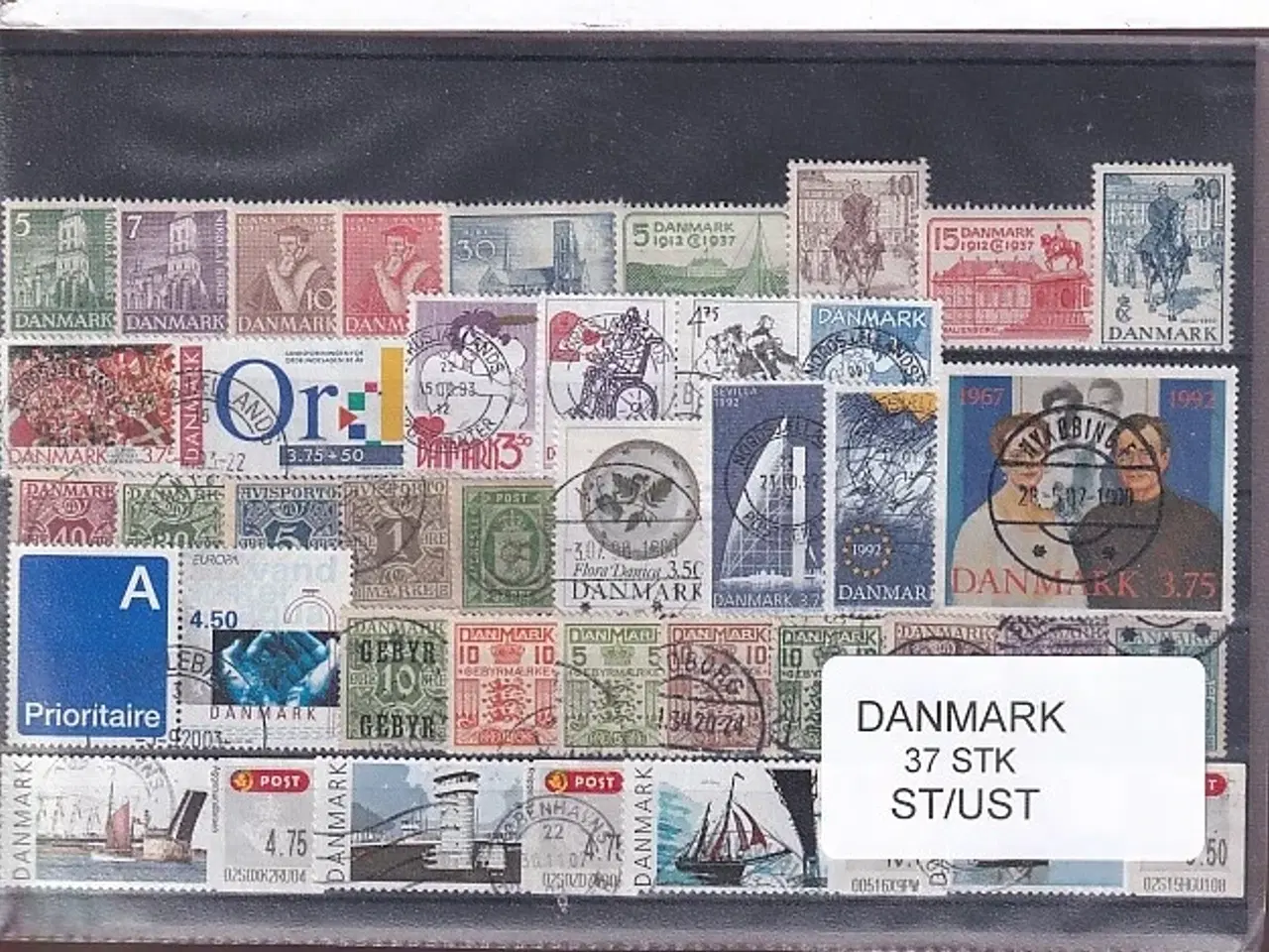 Billede 1 - Danmark Samling - 42 Stk. Stemplet/Ustemplet