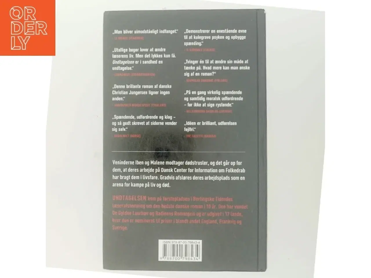 Billede 3 - Undtagelsen : roman af Christian Jungersen (Bog)