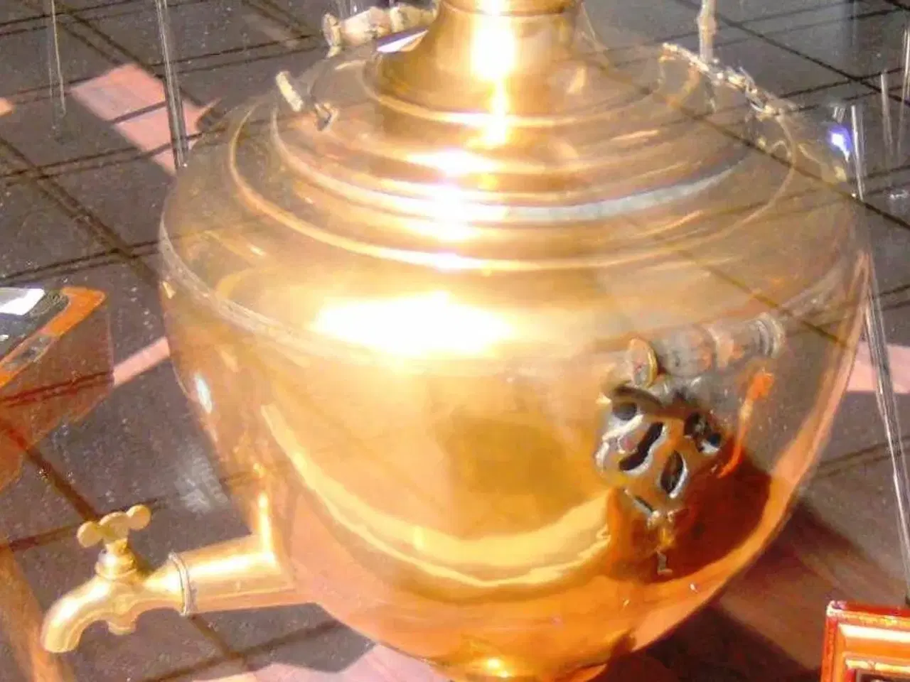 Billede 1 - Stor Gammel Samovar.