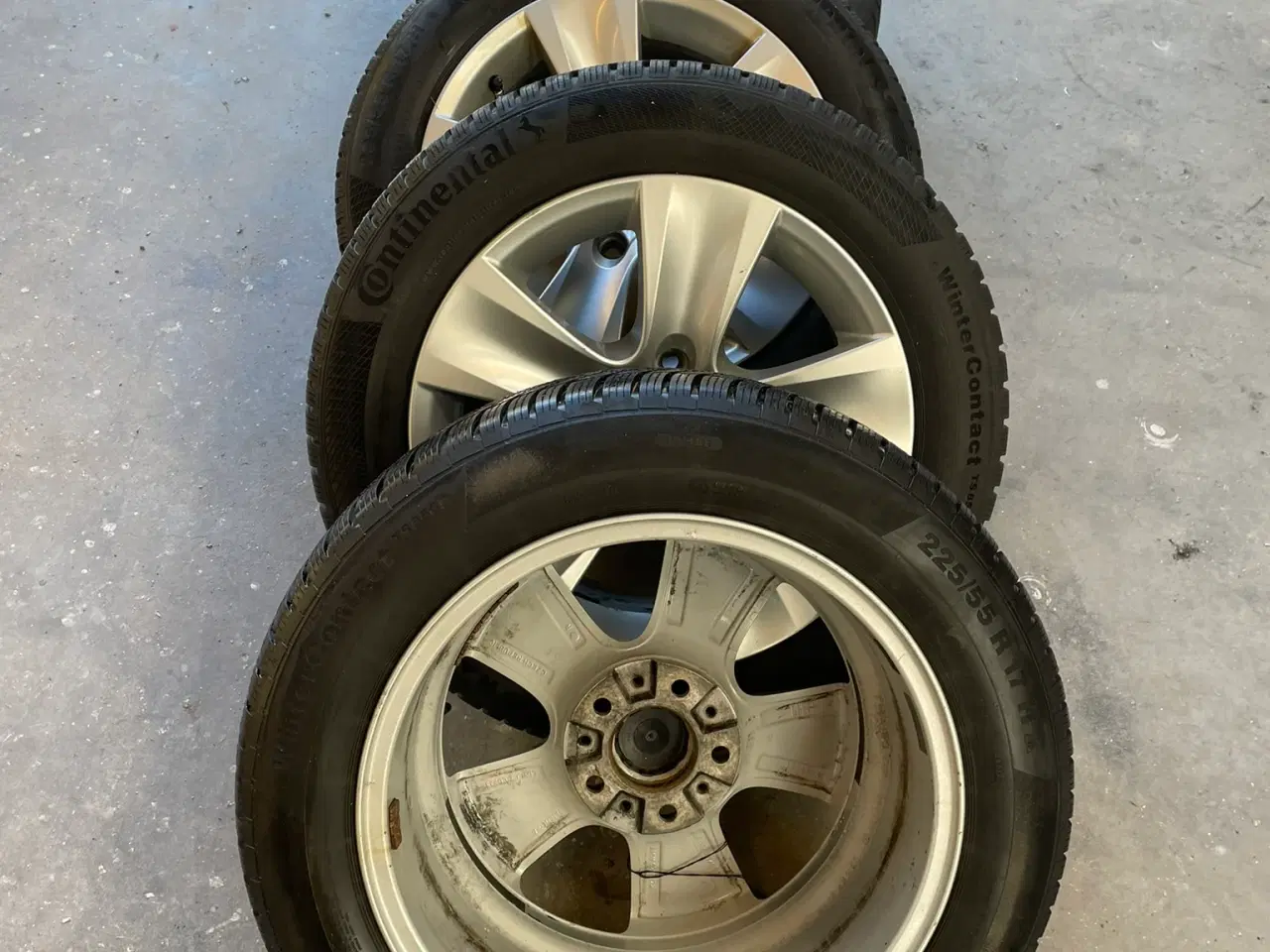 Billede 18 - 17" original BMW Serie 5 alufælge +vinterdæk Conti