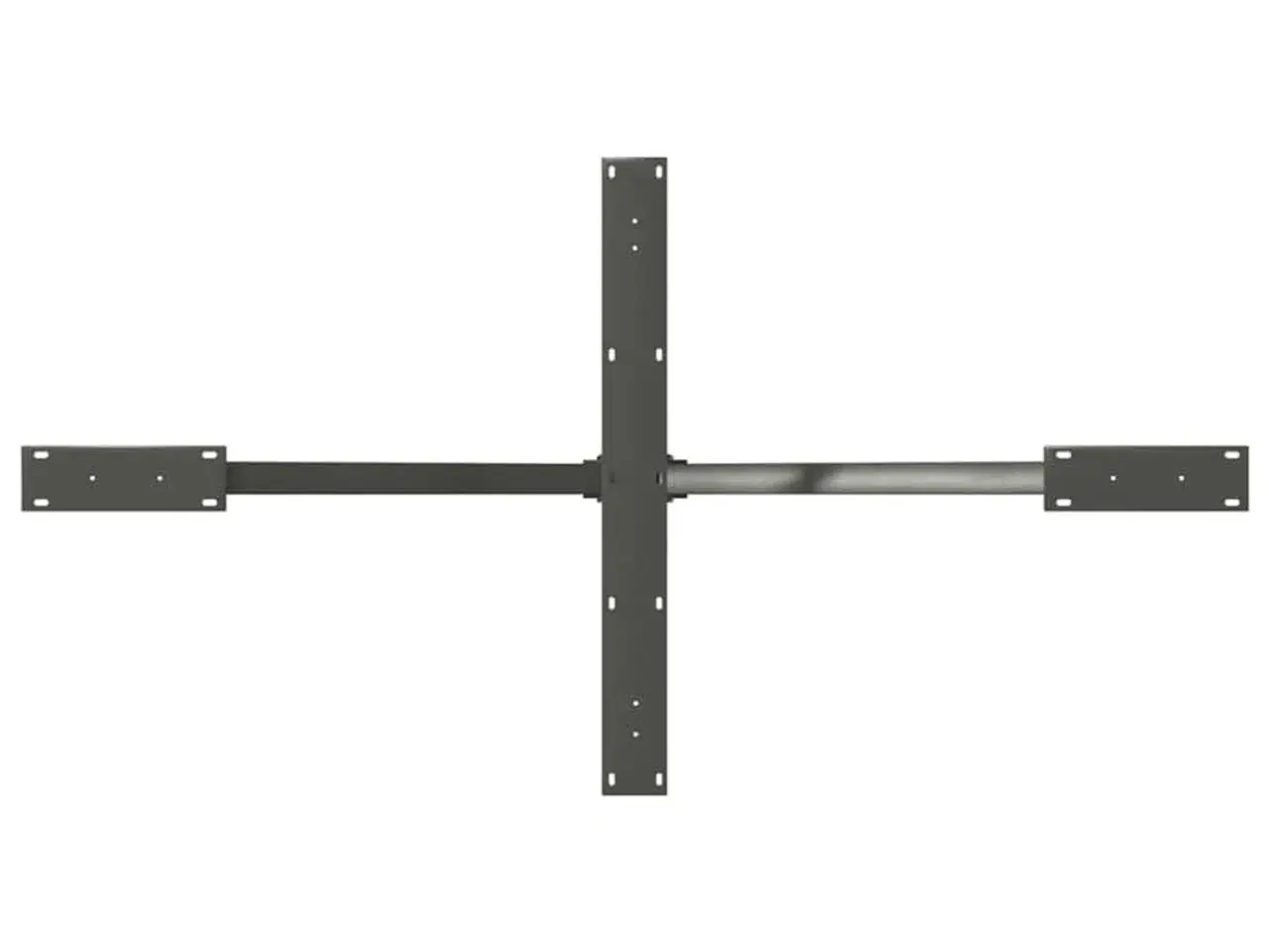 Billede 5 - Spisebordben edderkopformet antracit 150x78x(72-73) cm stål