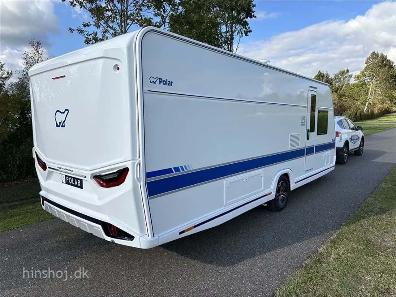Billede 5 - 2026 - Polar Blueline 620 BQD   Luksus Polar vintervogn med en dejlig fritstående dobbeltseng fra Hinshøj Caravan
