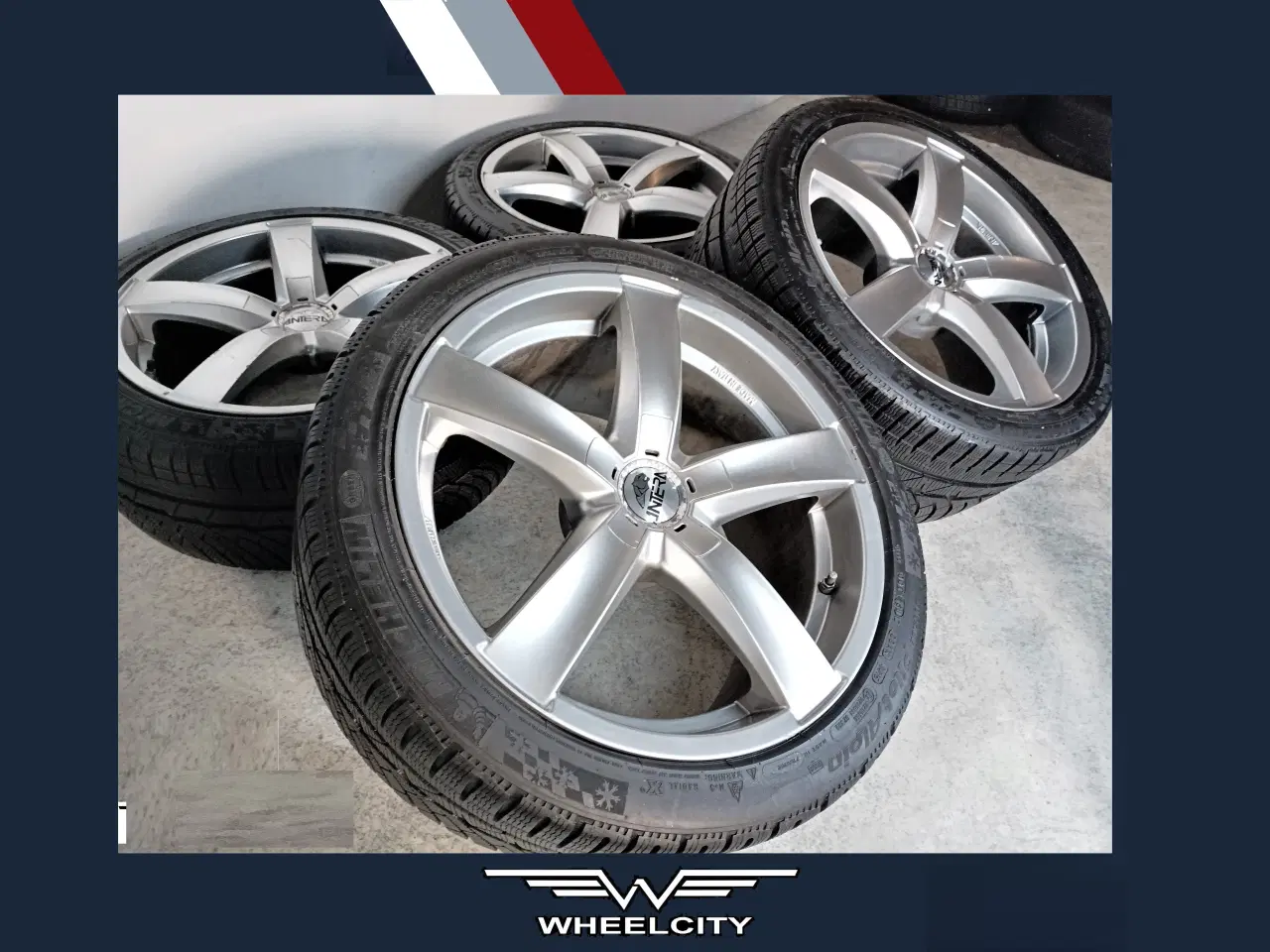 Billede 1 - 5x108 19" ET28/38 Antera 369 vintersæt