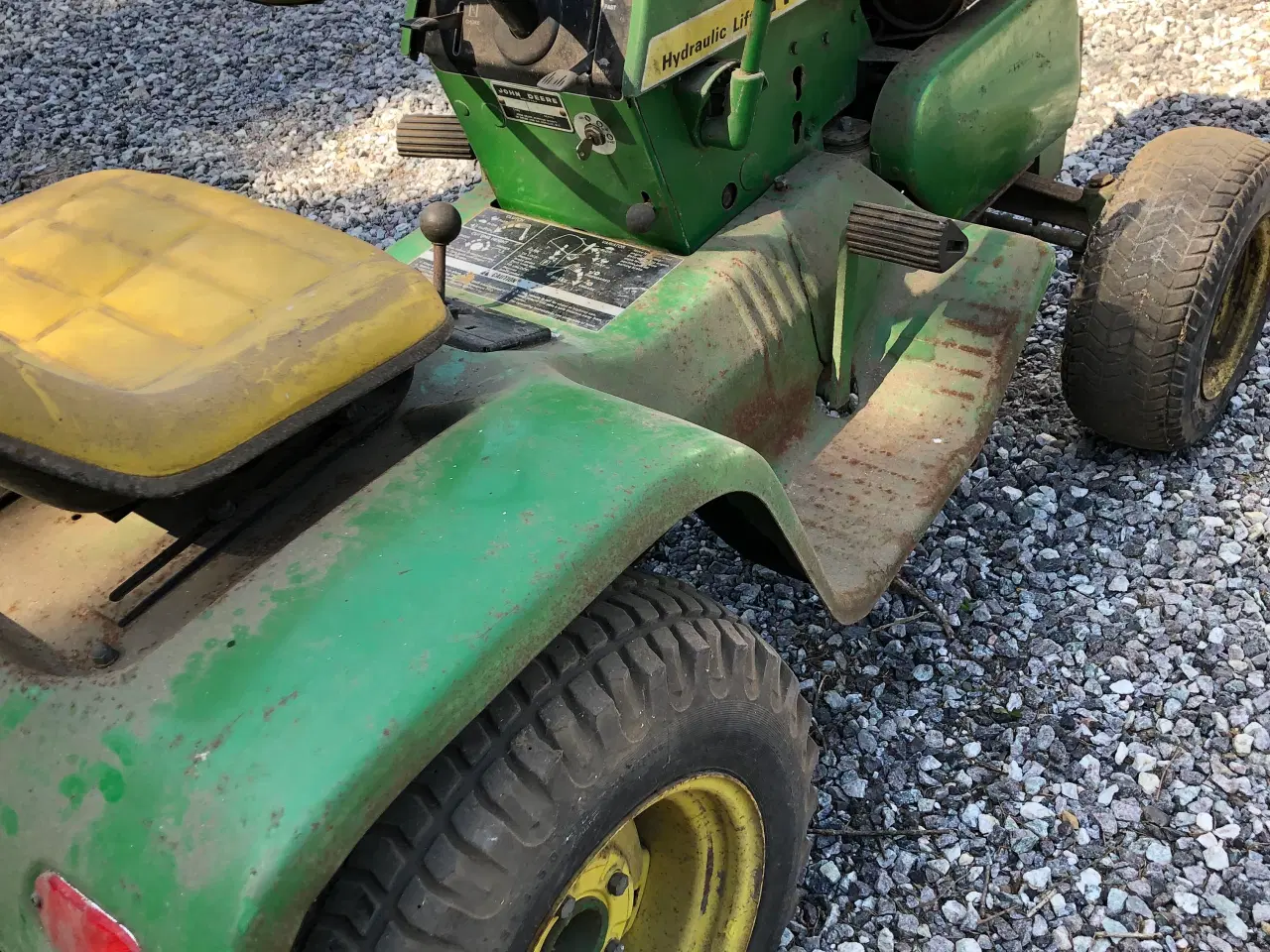 Billede 3 - John Deere 112 havetraktor veteran