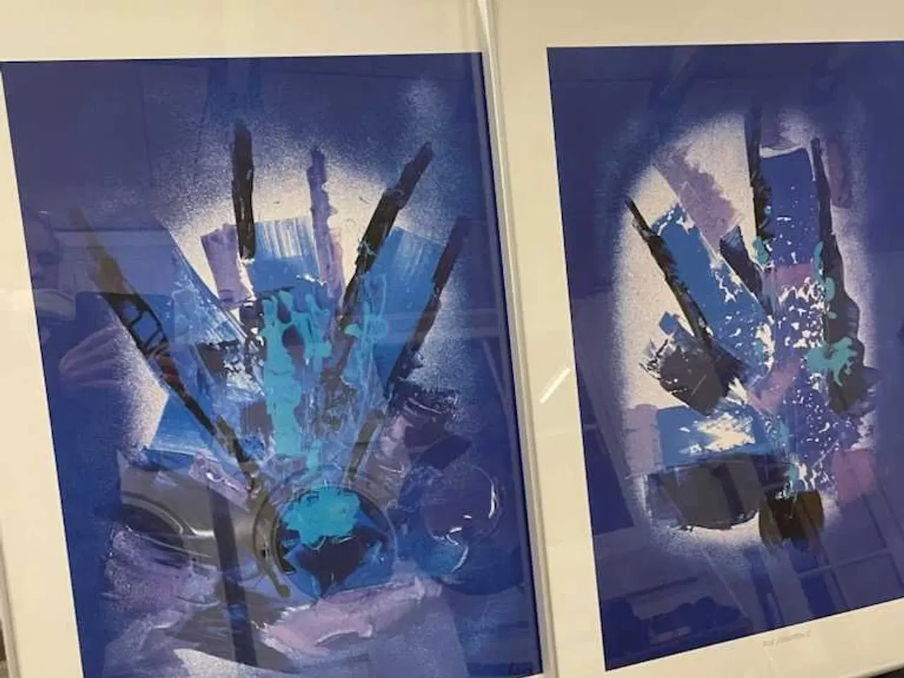Billede 18 - Akryl på lærred tryk/ litografier