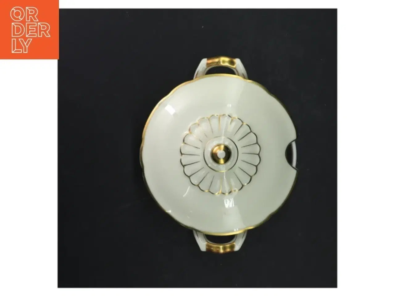 Billede 5 - Suppeterrin med låg fra KPM (str. 14 cm i diameter)