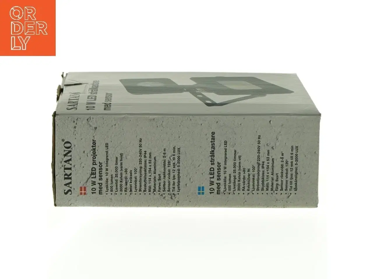 Billede 6 - Sartano 10 w projektør med sensor (str. 114 x 154 x 53 mm)