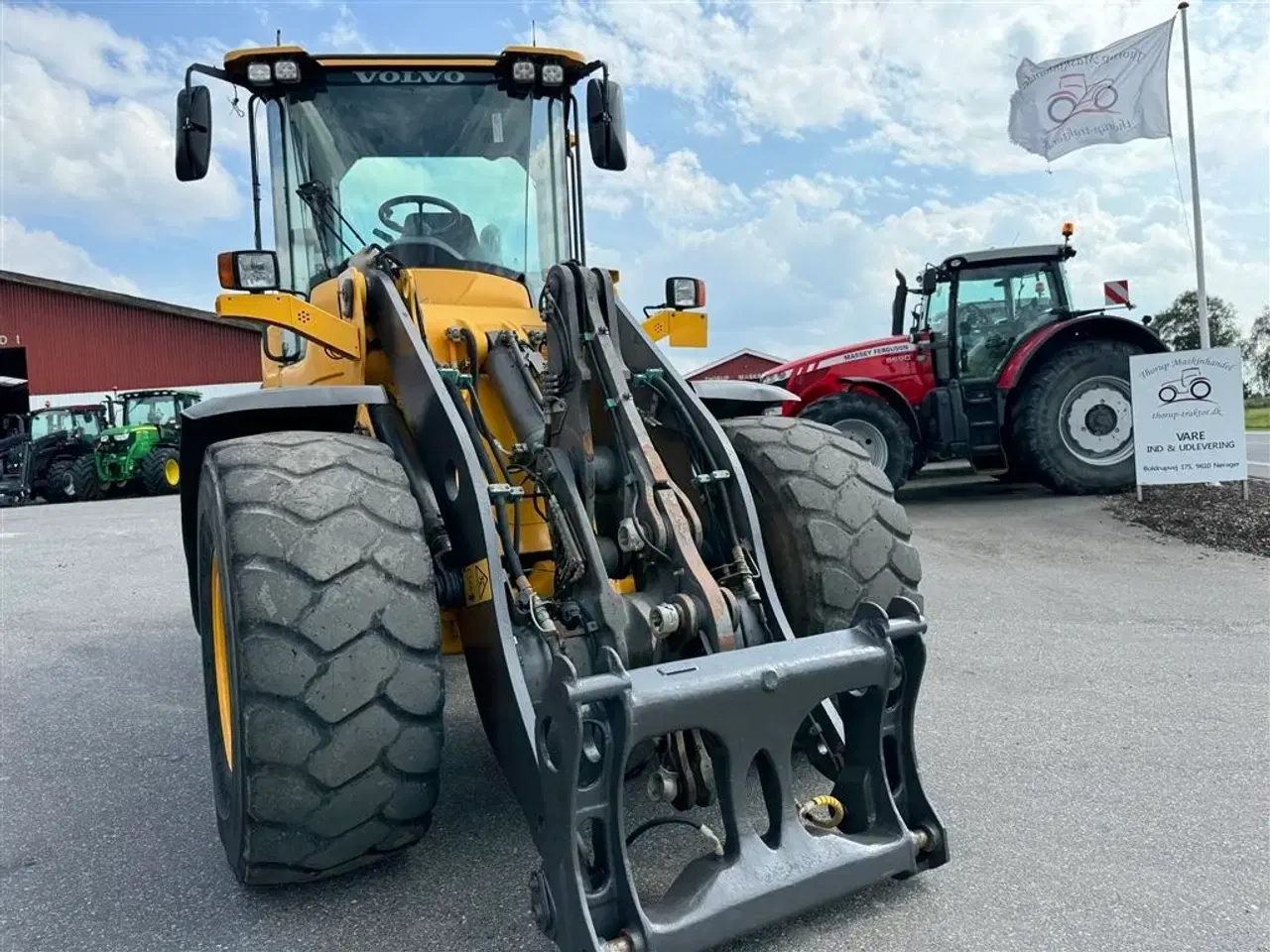 Billede 14 - Volvo L 60 G KUN 7300 TIMER! MED SKOVL OG GAFLER!