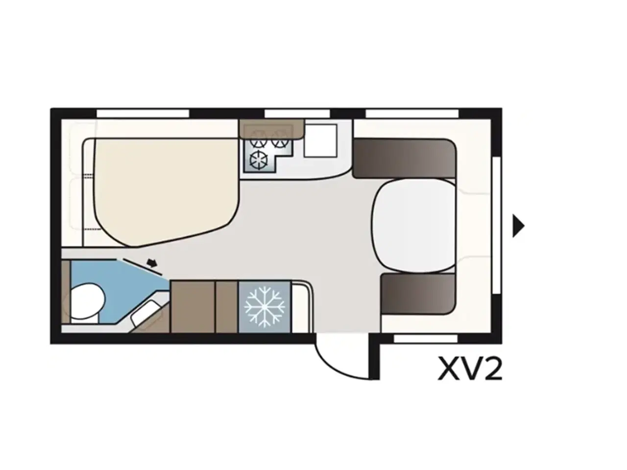 Billede 15 - 2024 - Kabe Briljant 470 XL KS   2024 Kabe 470 Briljant XL KS - Se den nu hos Camping-Specialisten.dk