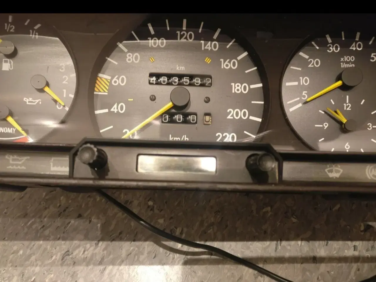 Billede 4 - Speedometer Mercedes 190
