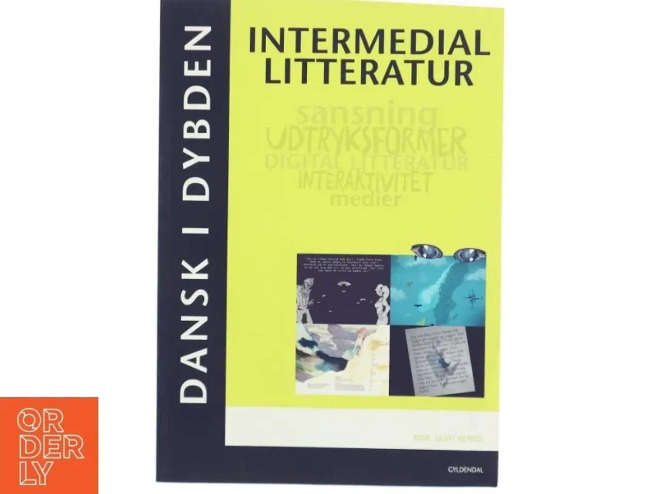 Billede 1 - Intermedial litteratur : sansning, udtryksformer, digital litteratur, interaktivitet, medier af Ayoe Quist Henkel (Bog)