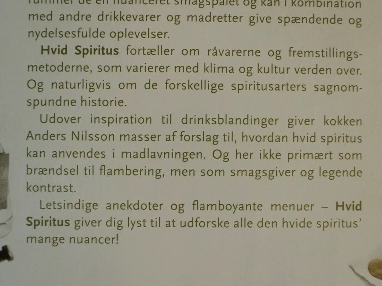 Billede 3 - hvid spiritus - drinks og retter du ikke vil glemm