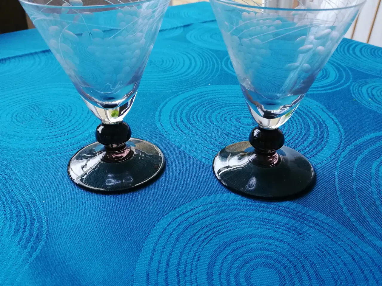 Billede 1 - Holmegaard drue glas 