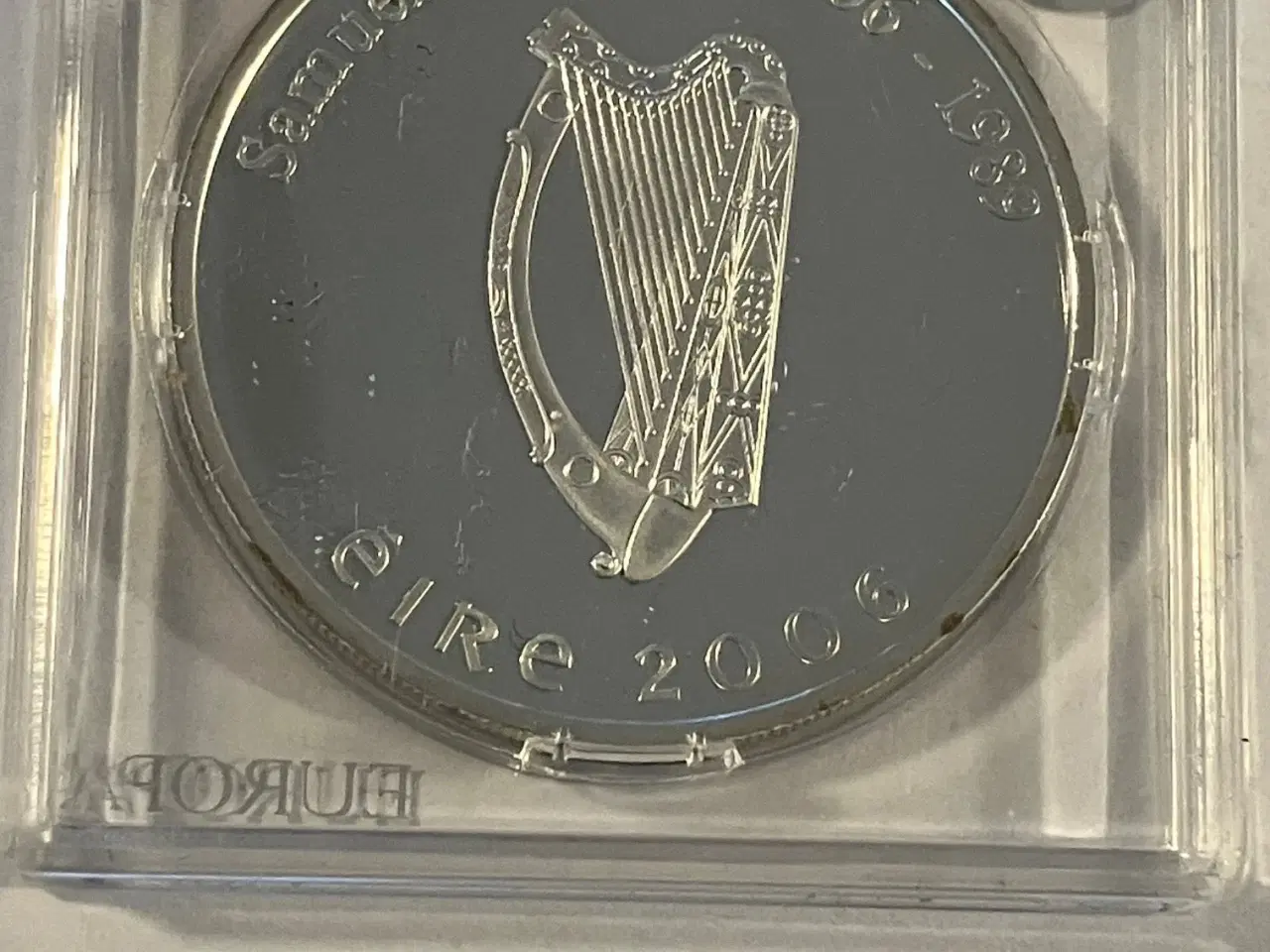 Billede 1 - 10 Euro - Ireland - Samuel Beckett 1906 - 1989 Silver