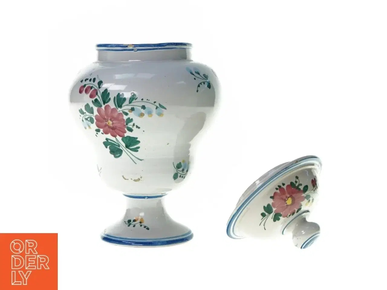 Billede 4 - Vase med låg (str. 23 x 18 cm)