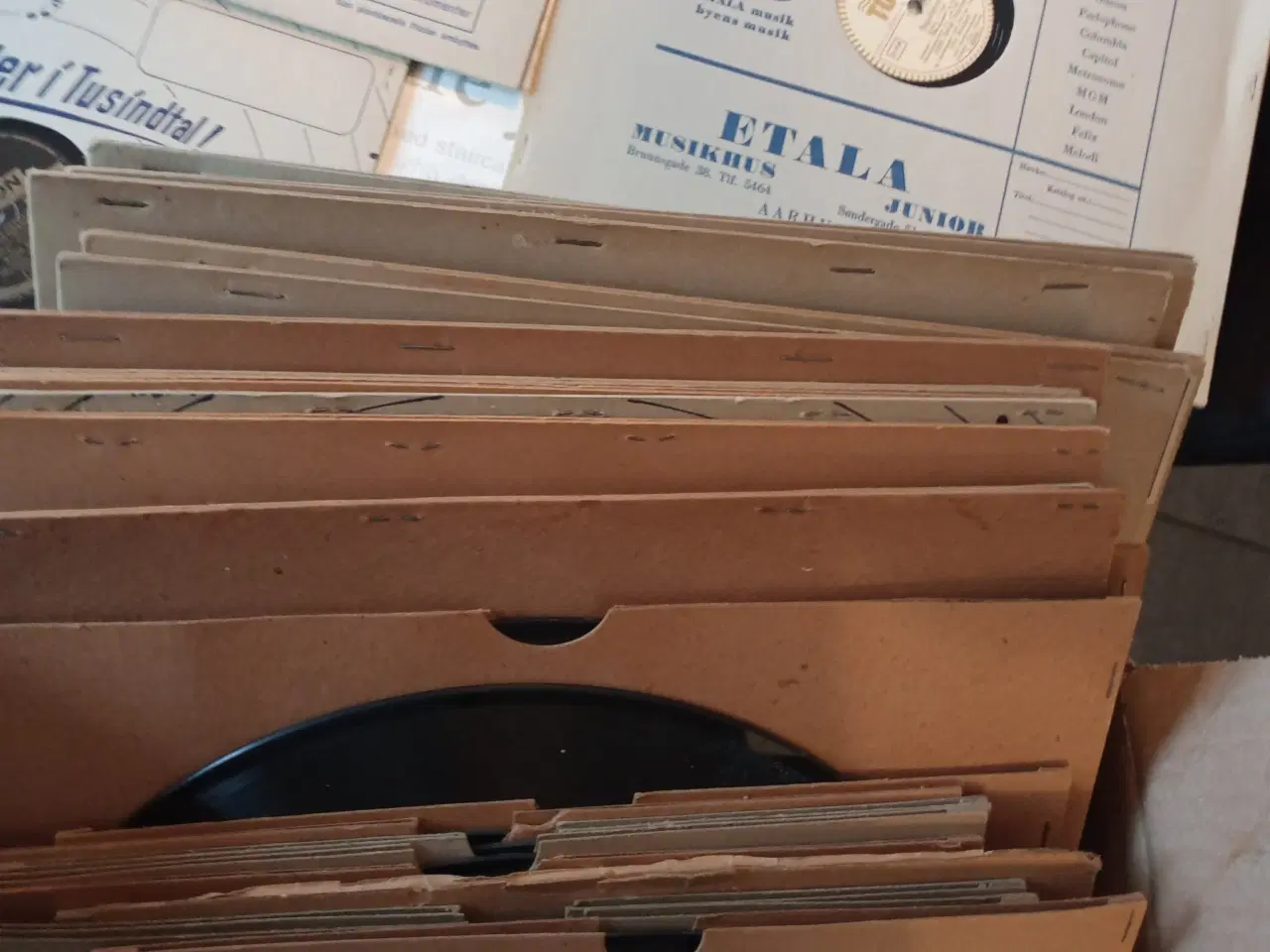 Billede 4 - En stak ældre 78er lp plader