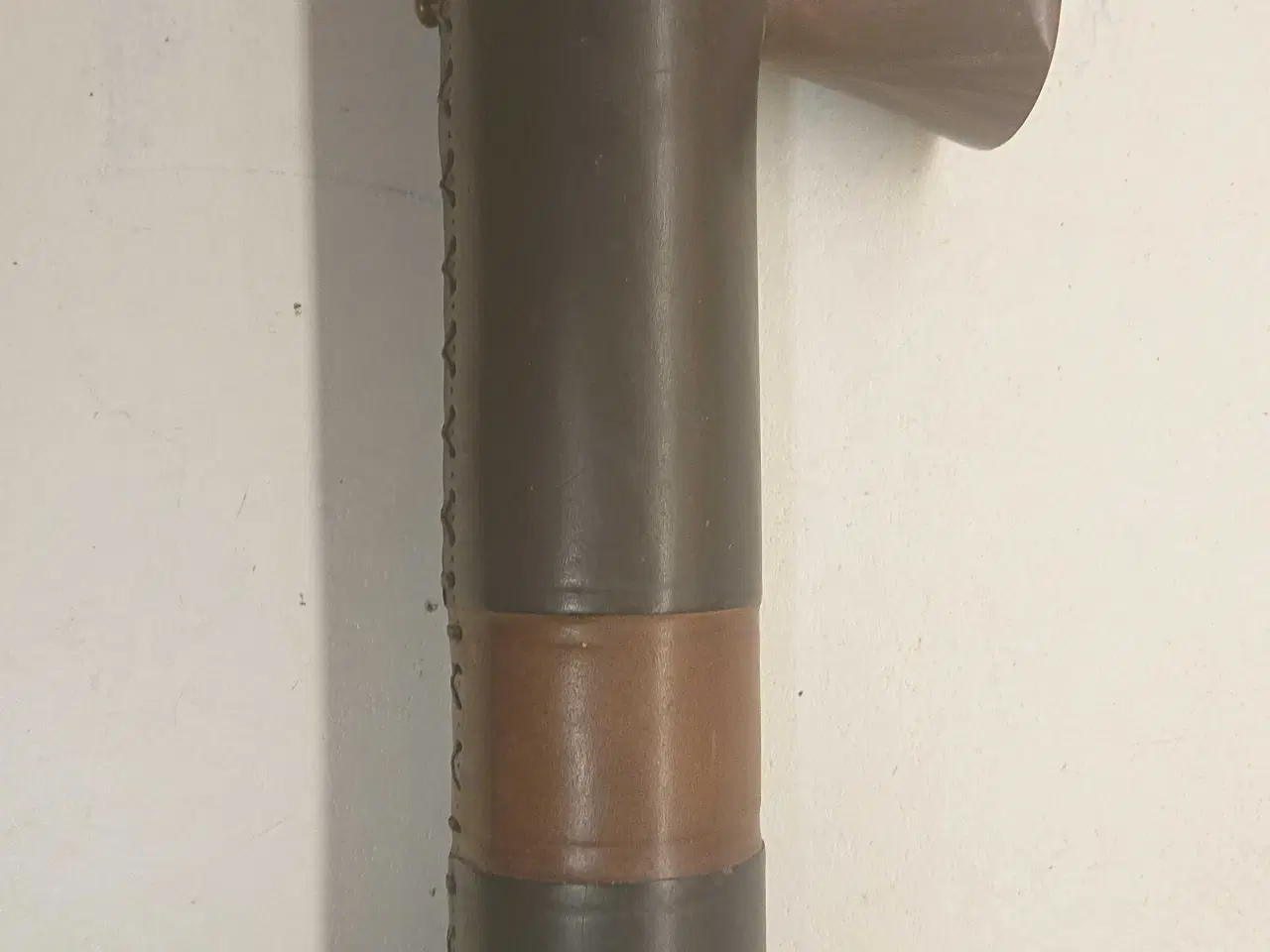 Billede 1 - Læder tjubang 2 farvet