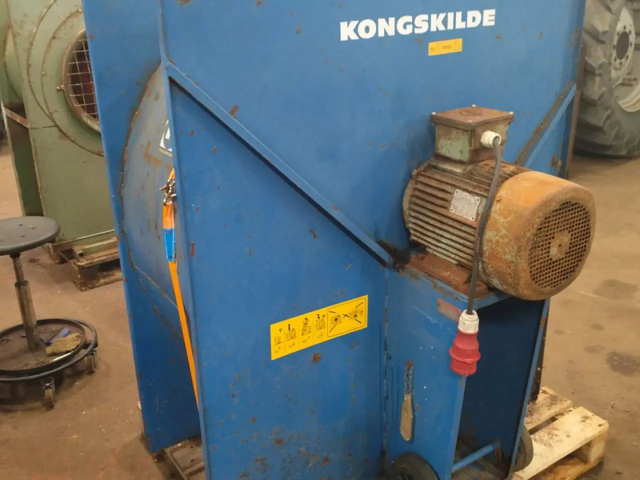 Billede 1 - Kongskilde HVL 100 7,5 kW/10 hk