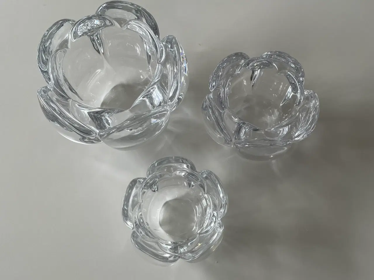 Billede 1 - Royal Copenhagen Lotus fyrfadsstager