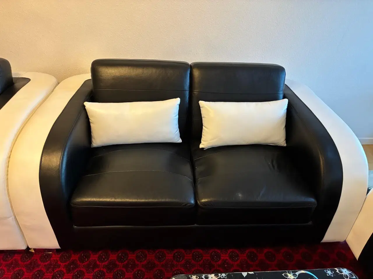 Billede 3 - Læder Sofasæt