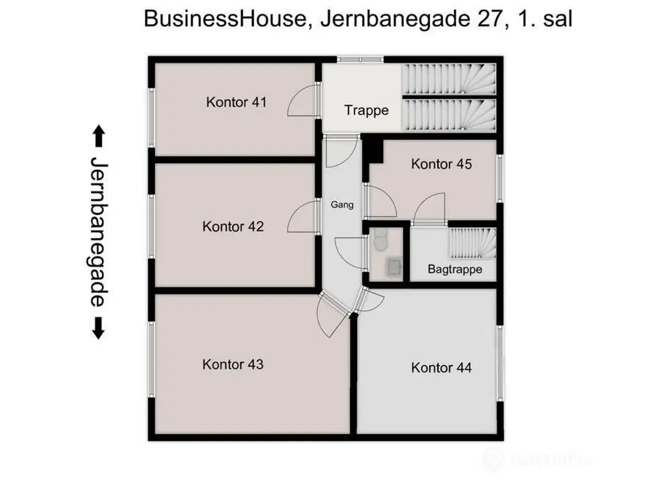 Billede 35 - Penthouse kontor i Roskilde centrum