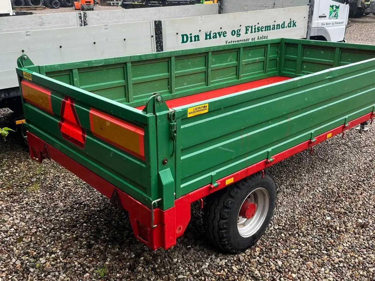 Billede 3 - DK-TEC Tipvogn Med bremser