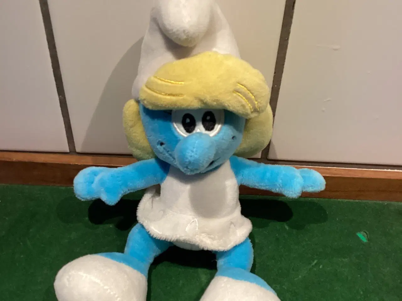 Billede 2 - Smølfer- bamse samt 6 små smølfefigurer