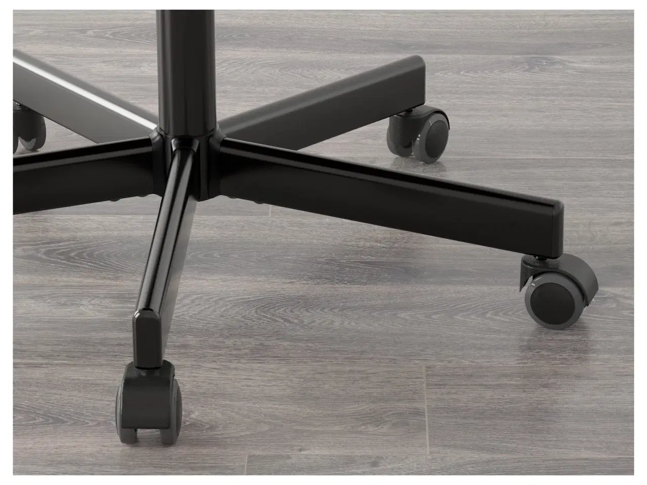 Billede 5 - IKEA FLINTAN kontorstol med NOMINELL armlæn