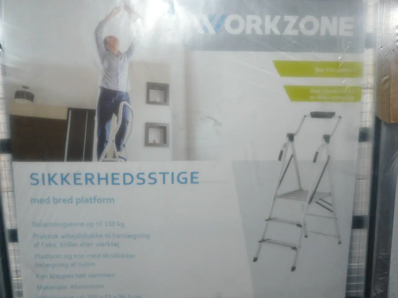 Billede 2 - Sikkerheds aluminium stige.