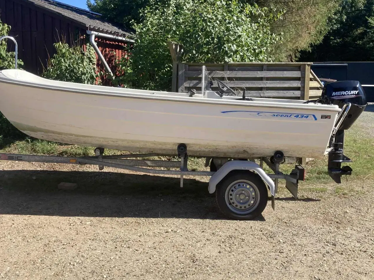 Billede 8 - Jolle Cresent 434 - 20HK 4takt elstart - powertrim