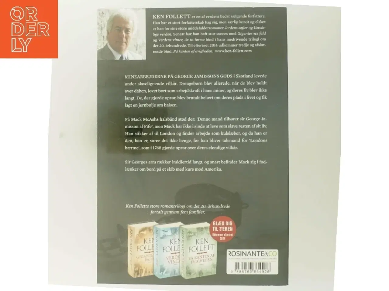 Billede 3 - Et sted kaldet frihed af Ken Follett (Bog)