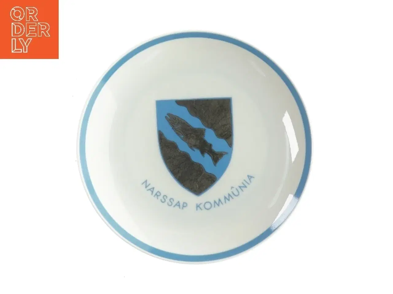 Billede 1 - Tallerken med print fra Royal Copenhagen (str. Ø:20)