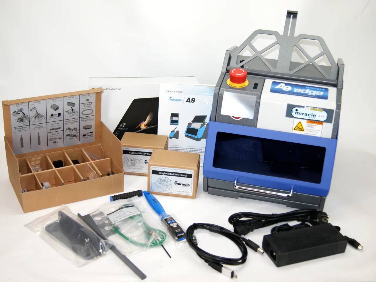 Billede 2 - Miracle A9 Edge fuldautomatisk alt-i-én nøgleskæremaskine - Nyhed