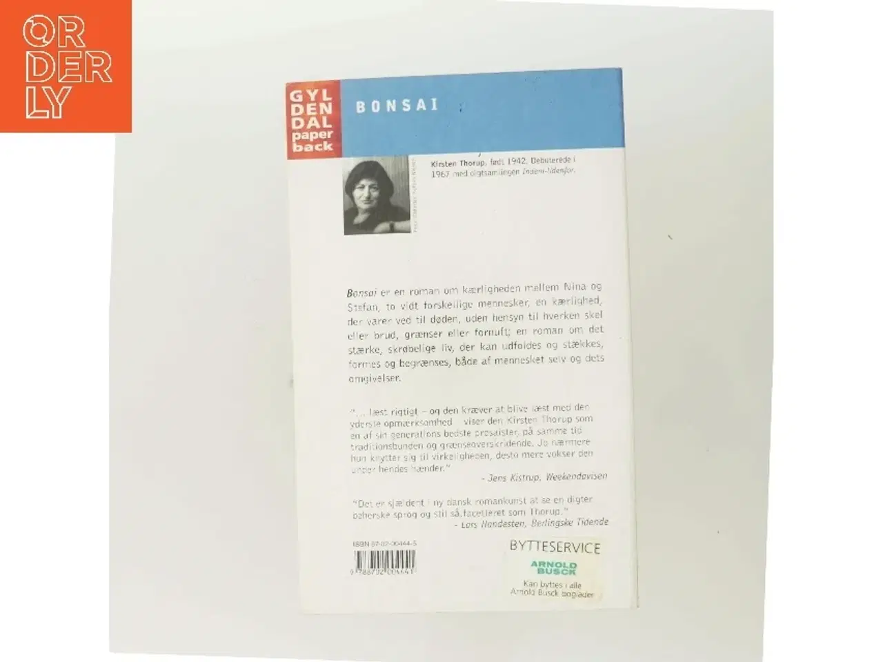 Billede 3 - Bonsai : roman af Kirsten Thorup (Bog)