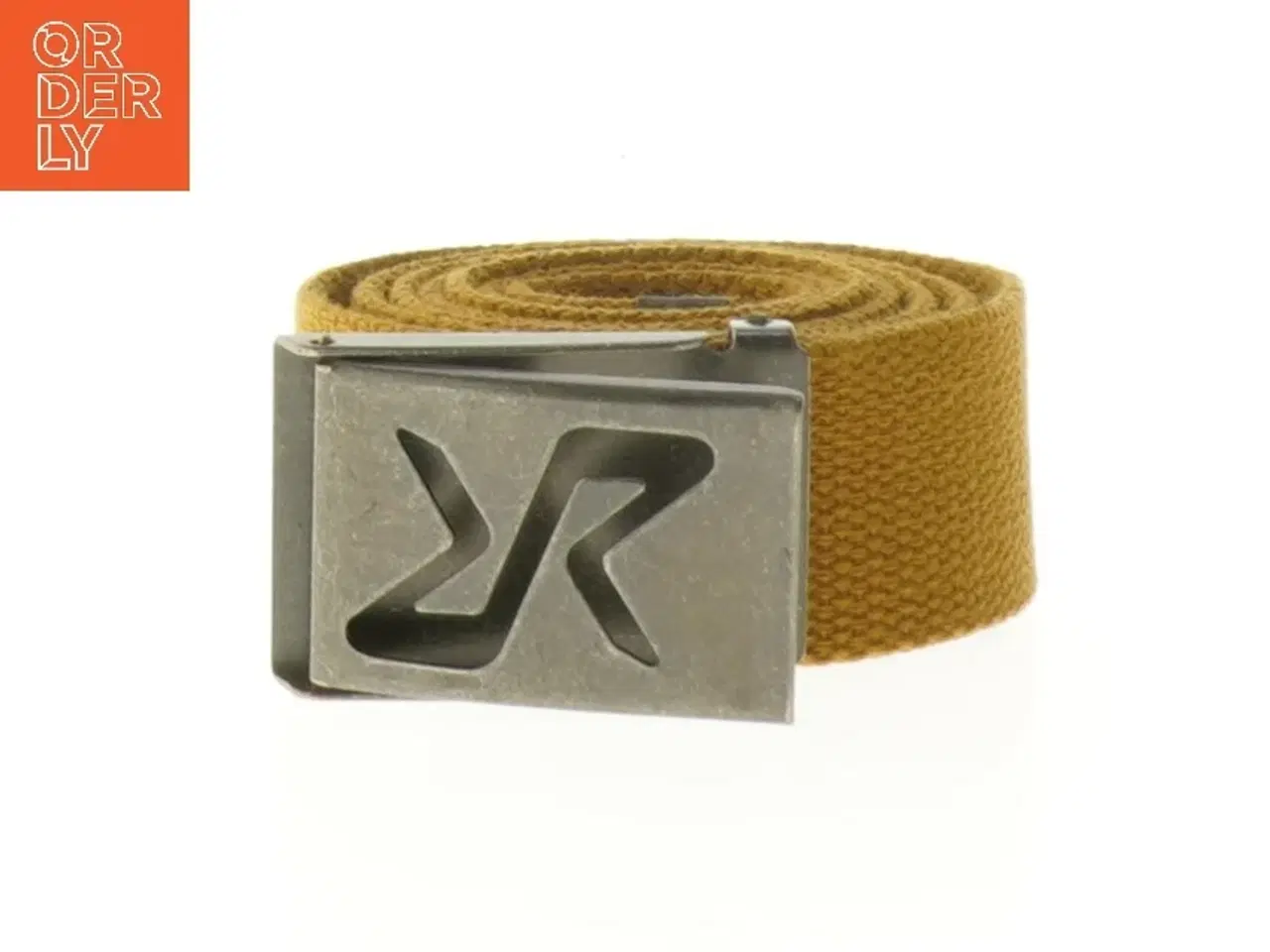 Billede 1 - Brunt bælte med spænde (str. 124 cm)