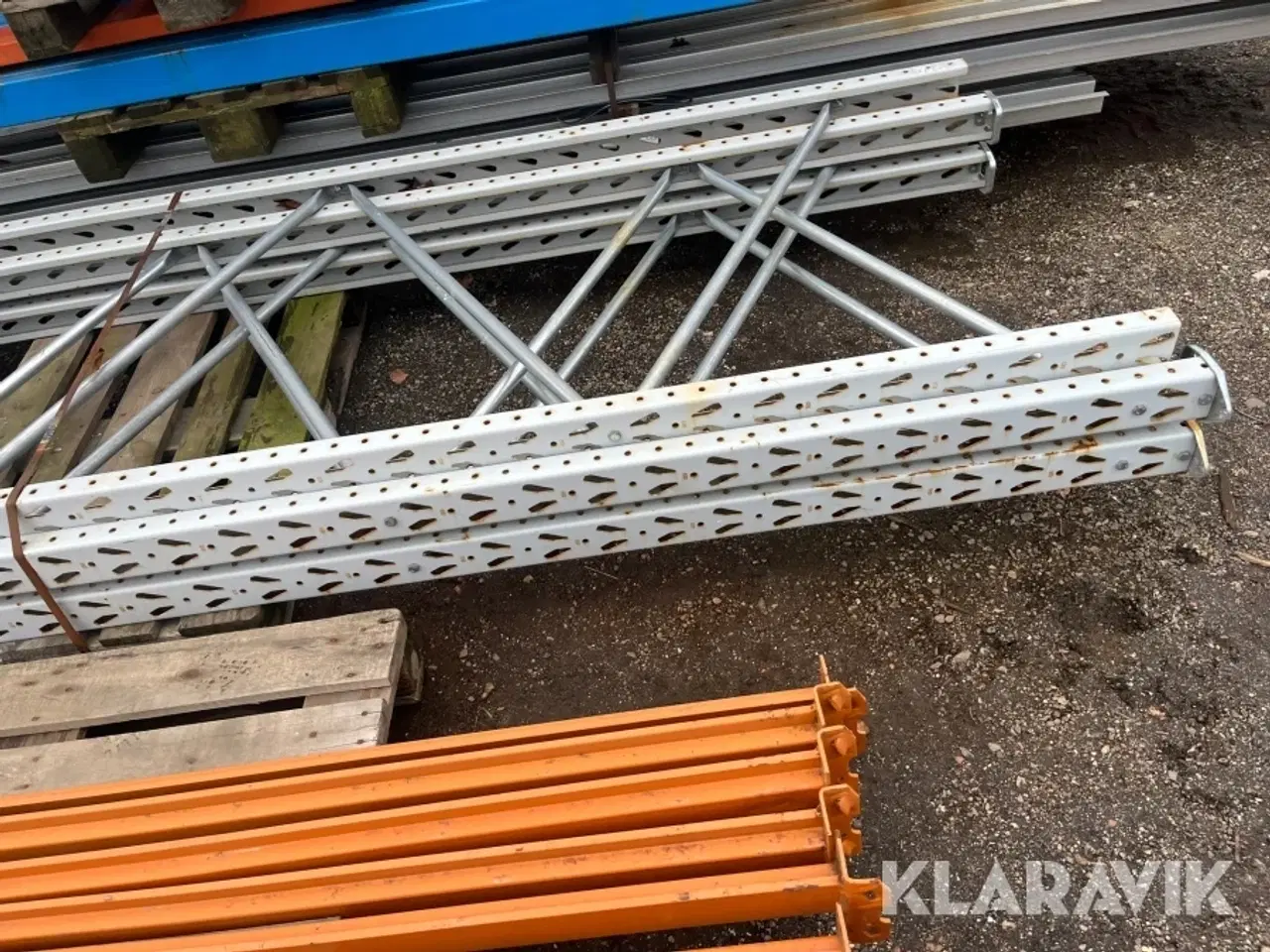 Billede 9 - Pallereol med 4 hylder