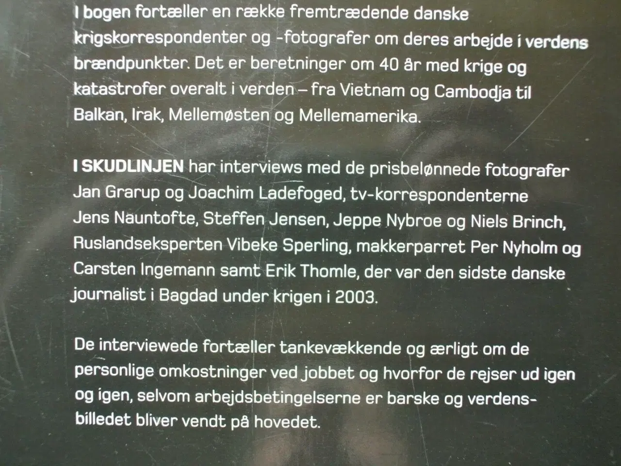 Billede 3 - i skudlinjen - ni personlige beretninger om at arb