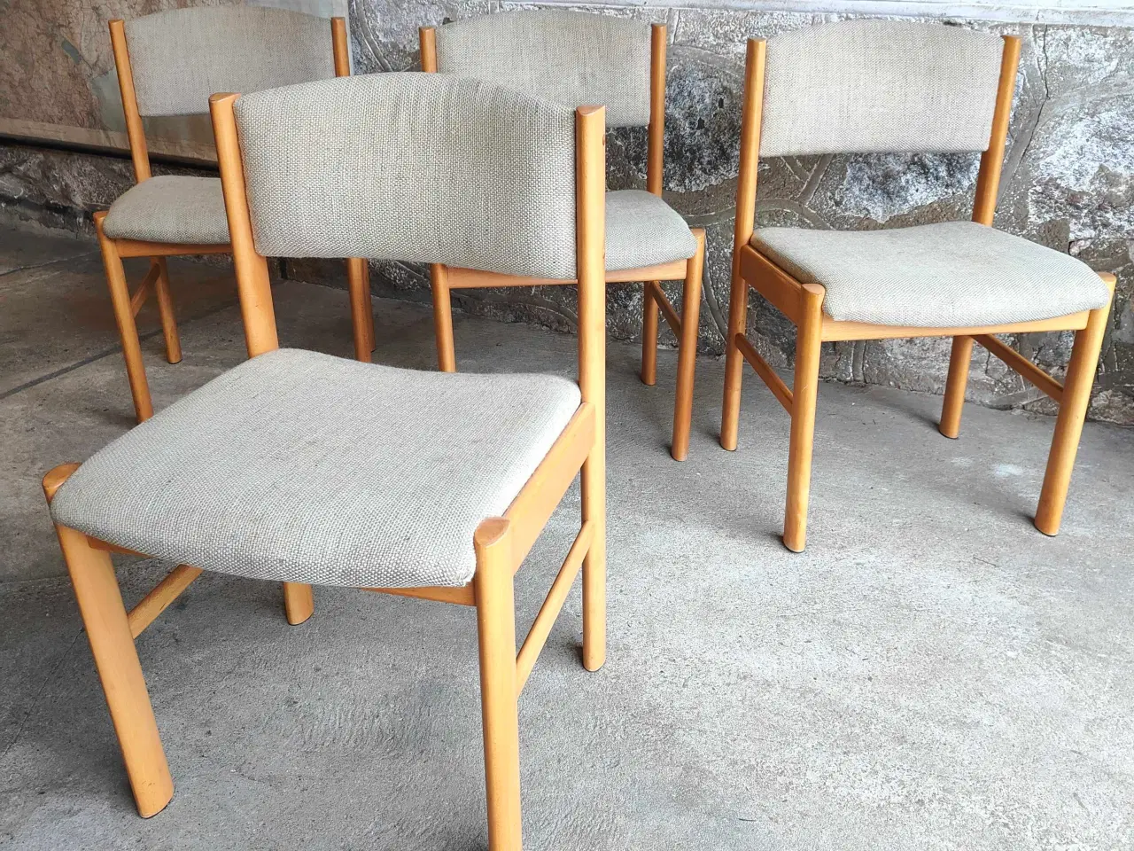 Billede 8 - 4 stk flotte spisebordsstole i bøg